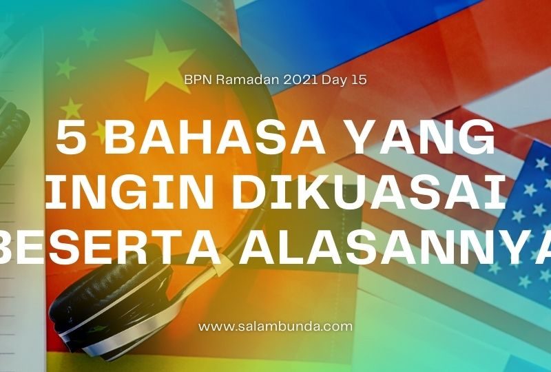 5 bahasa yang ingin dikuasai