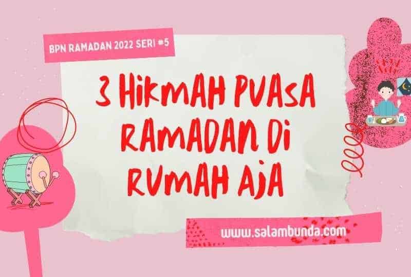 hikmah puasa di rumah aja
