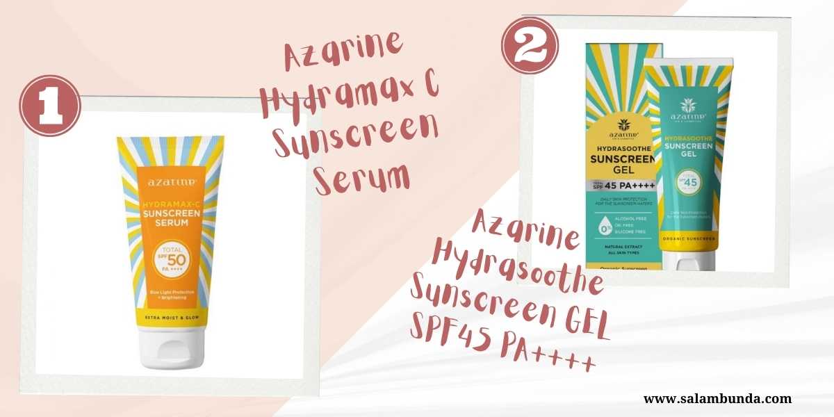 sunscreen serum azarine